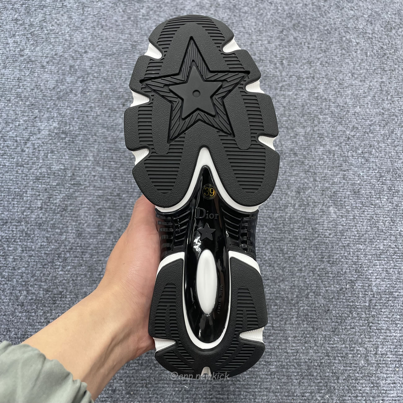 Dior Chrono Sneaker Mesh With White Black 19w White (9) - www.newkick.vip